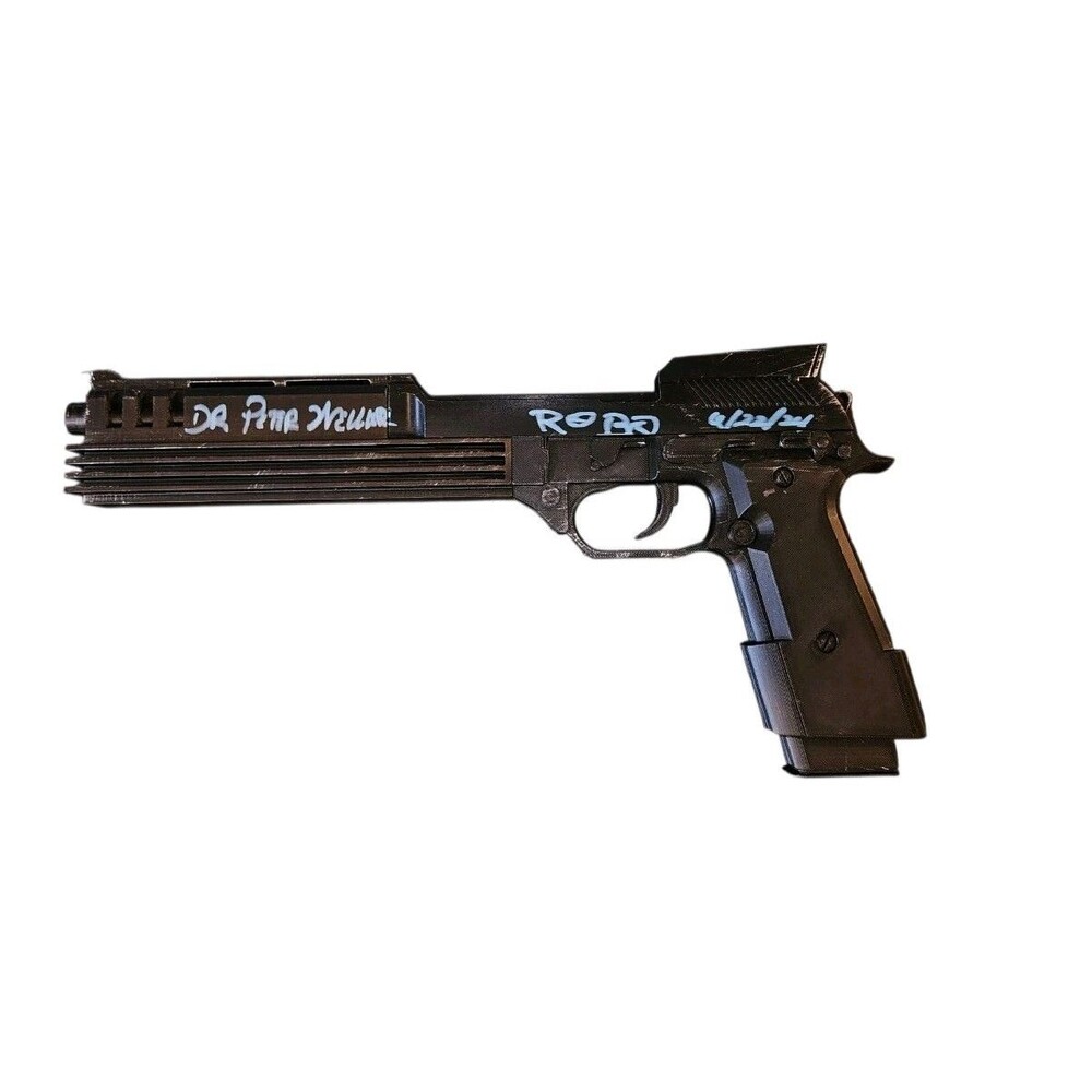 Peter Weller Signed Autographed "ROBO" Auto 9 Gun 3D Printed Collectible